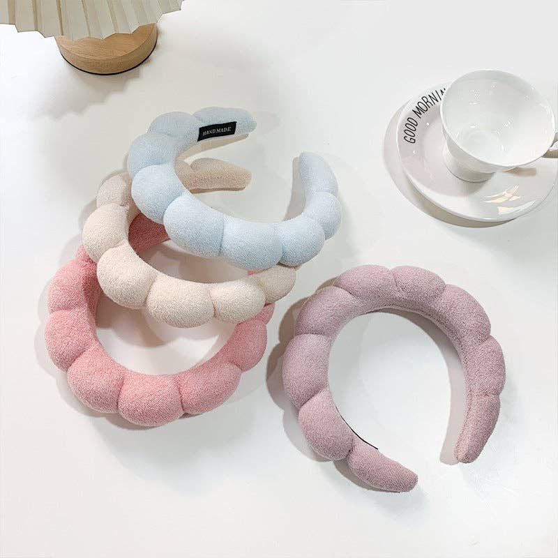 Towel Velvet Cloud Twist Hairband DPJH9